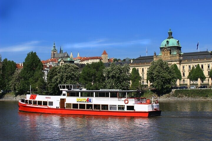One Hour Boat Tour on Vltava River - Photo 1 of 6